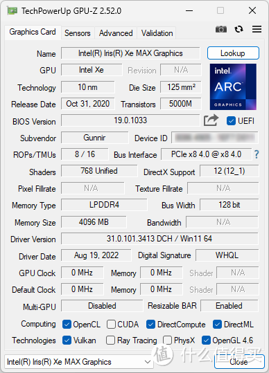 Intel UHD 730超核芯显卡和蓝戟Intel lris Xe Max Index V2（DG1）独显的性能差距有多大？