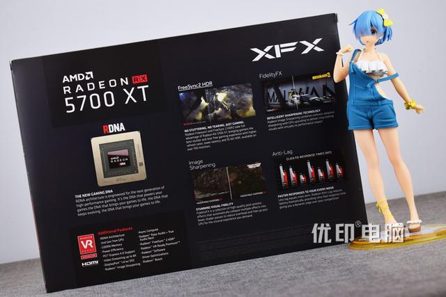 低调内敛绅士范，XFX讯景RX 5700XT 海外版显卡开箱试玩评测