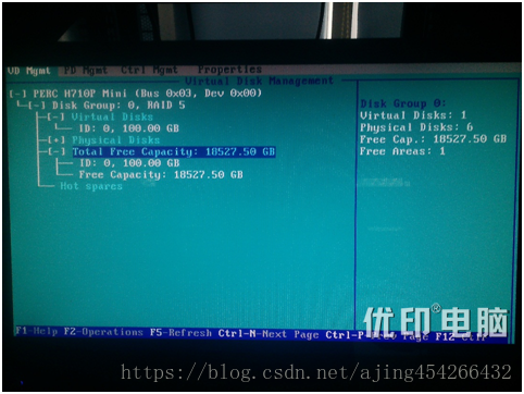 Dell R720系列做raid步骤(raid0,raid1,raid5和raid10)