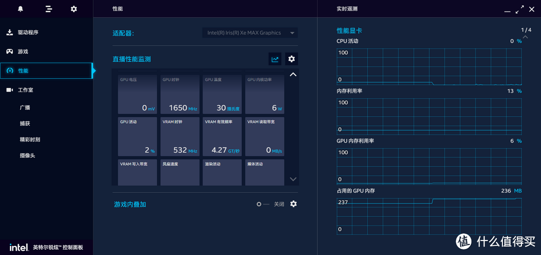 Intel UHD 730超核芯显卡和蓝戟Intel lris Xe Max Index V2（DG1）独显的性能差距有多大？